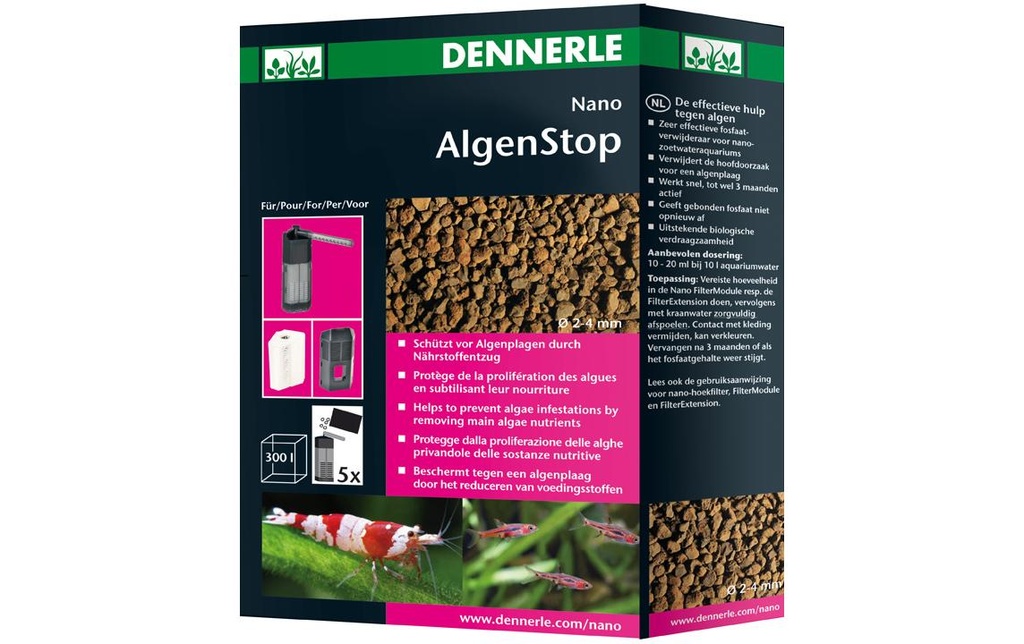 Dennerle Destructeur d'algues Nano AlgenStop, Ø 2 - 4 mm