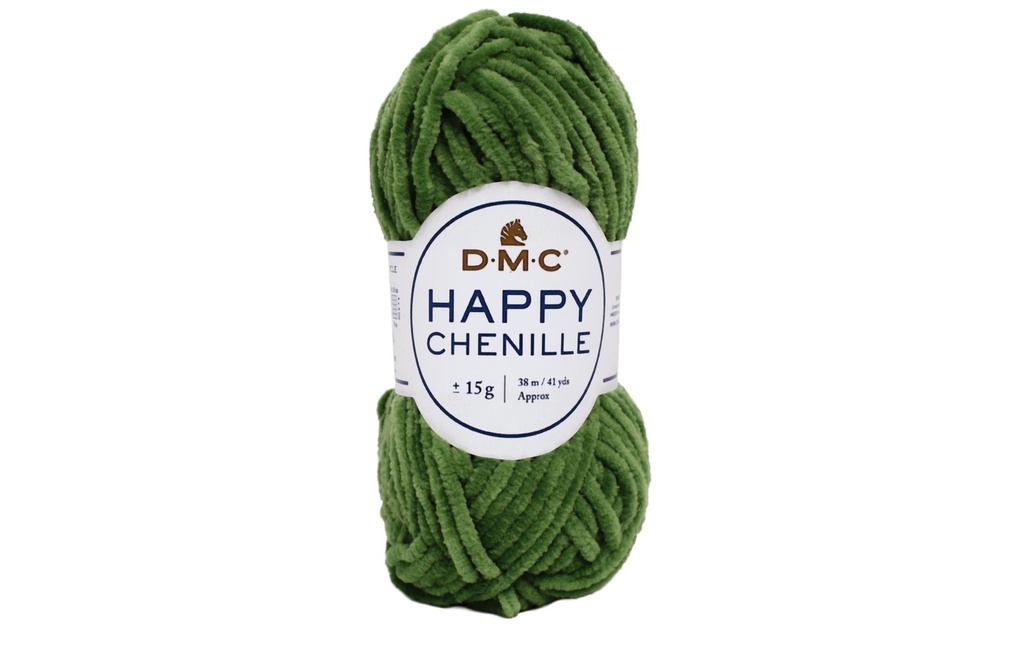 DMC Laine Happy Chenille vert, 38 m