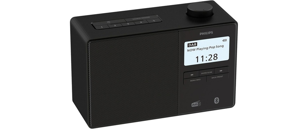 Philips Radio DAB+ TAR5600/00 Noir