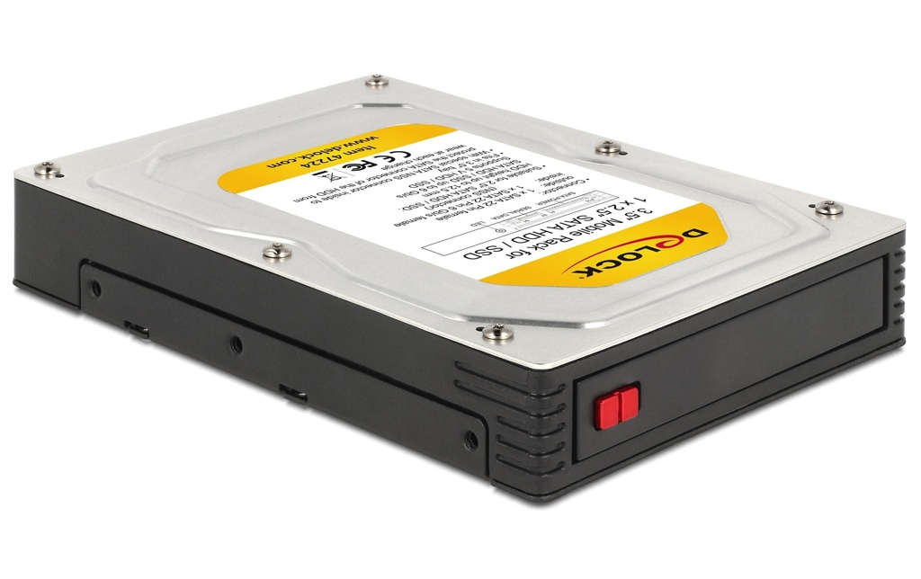 Delock Cadre interchangeable 3.5 Hot-Swap pour 1x 2.5SSD/HDD
