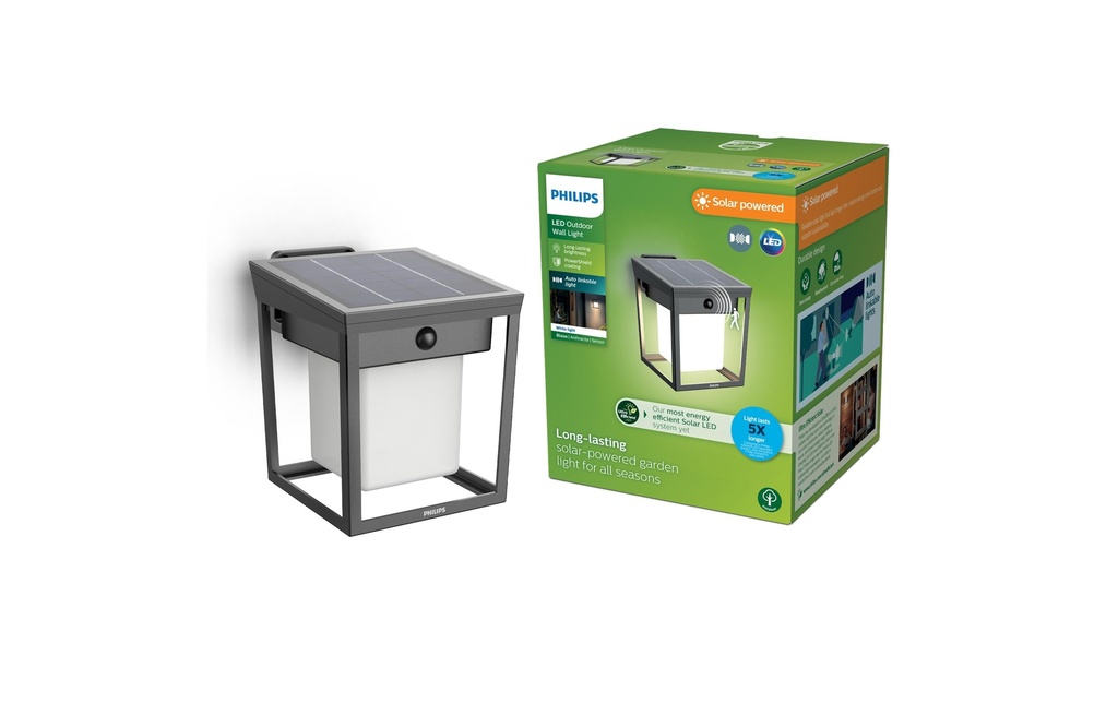 Philips Blaise mur solaire UE Link 3000K anthracite