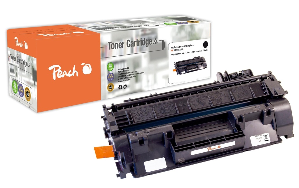 Peach Toner HP Nr. 05A XL (CE505A) noir