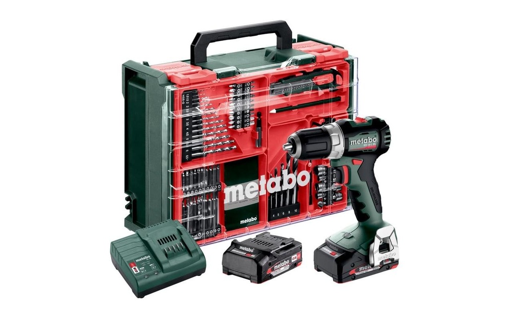 Metabo Perceuse-visseuse sans fil BS 18 L BL 2 x 2.0 Ah