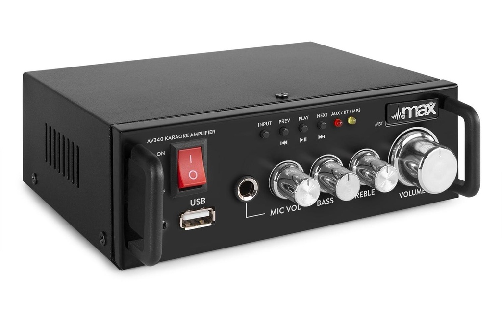 MAX Amplificateur karaoké AV340