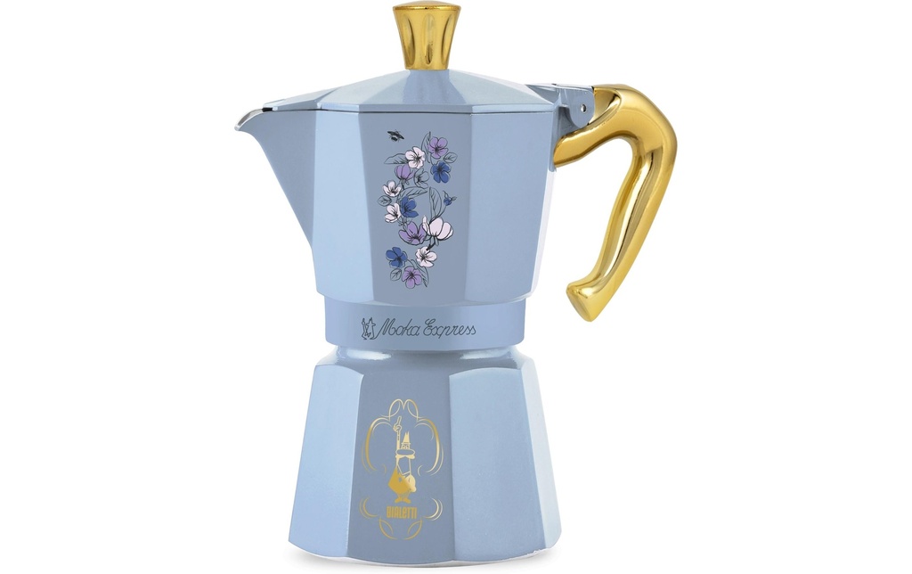 Bialetti Cafetière italienne Bridgerton Moka Express 6 Tasses