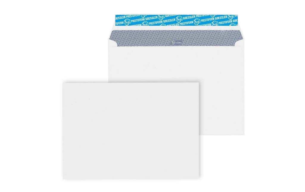 Goessler Enveloppe Prestoferm B5 sans fenêtre, 500 pièces
