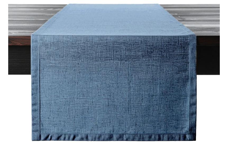 PROFLAX Chemin de table Toile 50 x 150 cm, bleu
