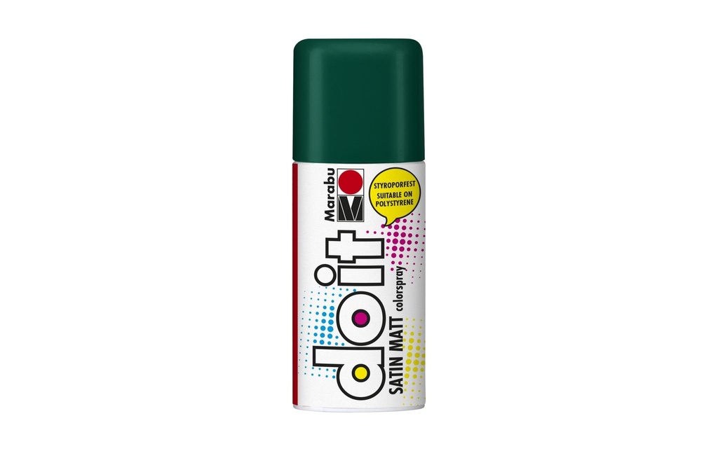 Marabu Peinture aérosol do it Satin 150 ml, Vert