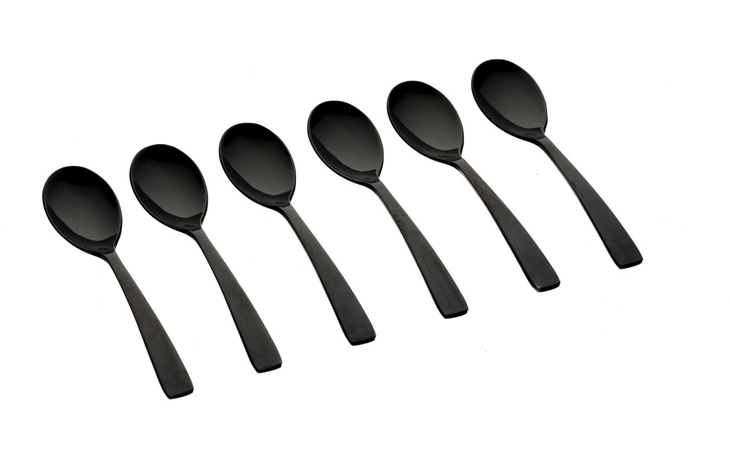 Björn Cucchiaio da gelato Oglu Noir, 6 pièces