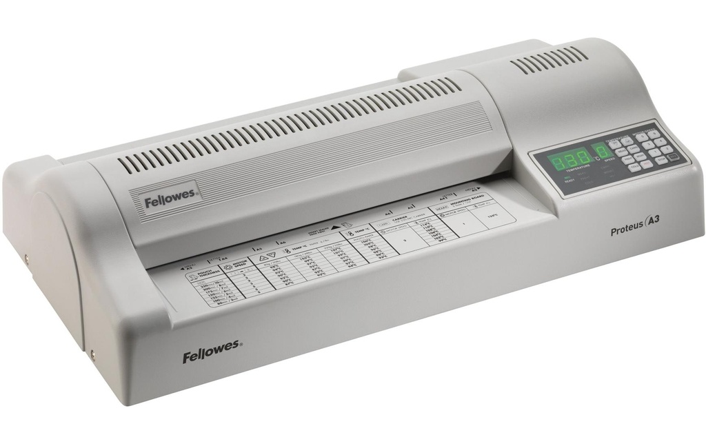 Fellowes Machine à plastifier Proteus A3 250 µm