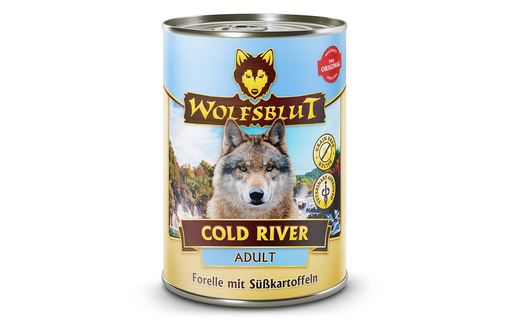 Wolfsblut Alimentation humide Dog Cold River, 395 g