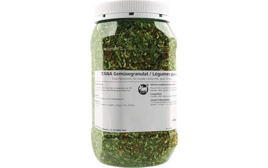 Vitana Supplément alimentaire pour chiens Granulés de légumes, 450 g