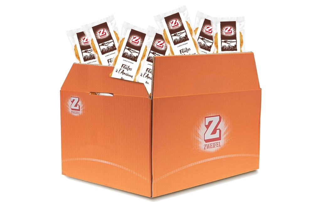 Zweifel Flûtes à l'Ancienne Sel Box 30 x 25 g