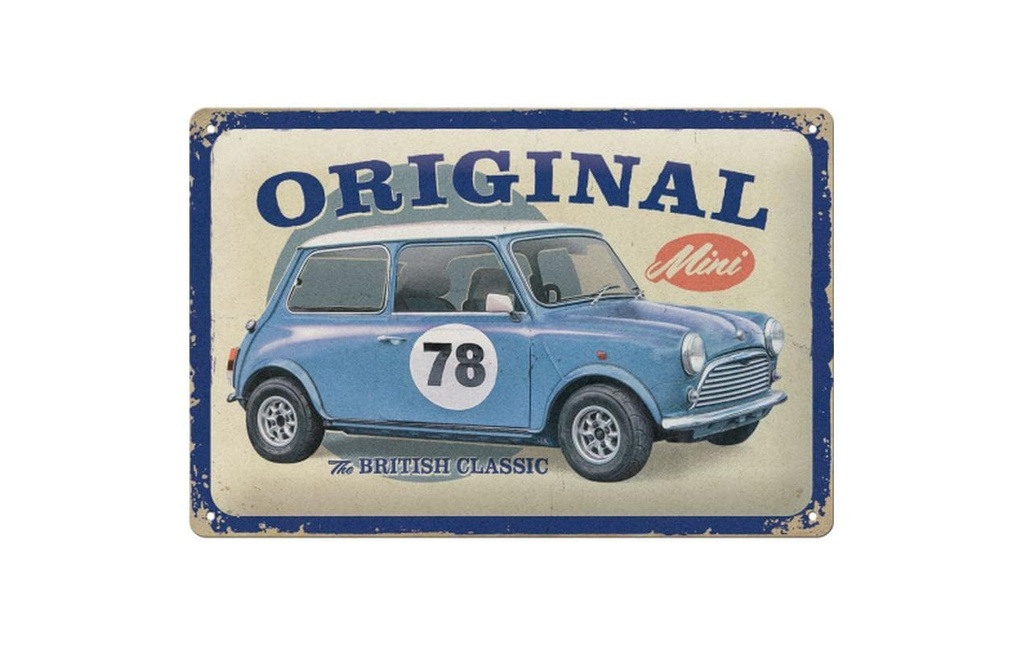 Nostalgic Art Plaque Mini – the British 20 x 30 cm, métal