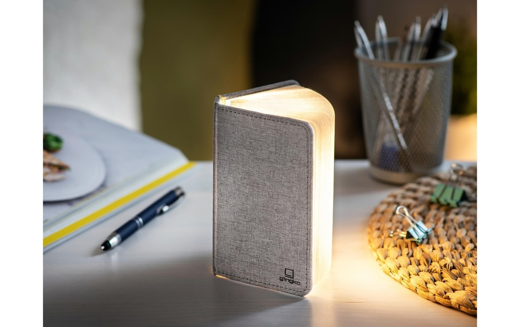 Gingko Lumière d’ambiance à LED Mini Smart Book Gris