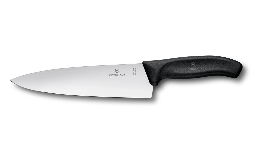 Victorinox Couteau de chef Swiss Classic Noir, 20 cm