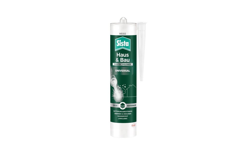 Sista Mastic Maison & Construction Universal Blanc, 280 ml