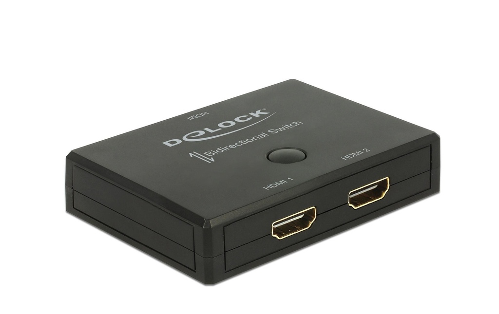 Delock Commutateur 2in-1Out, 1in-2out HDMI 4K/60Hz, bidirectionnel