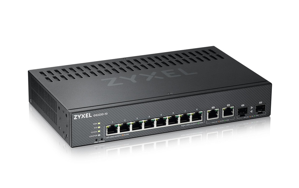 Zyxel Switch GS2220-10 10 Port