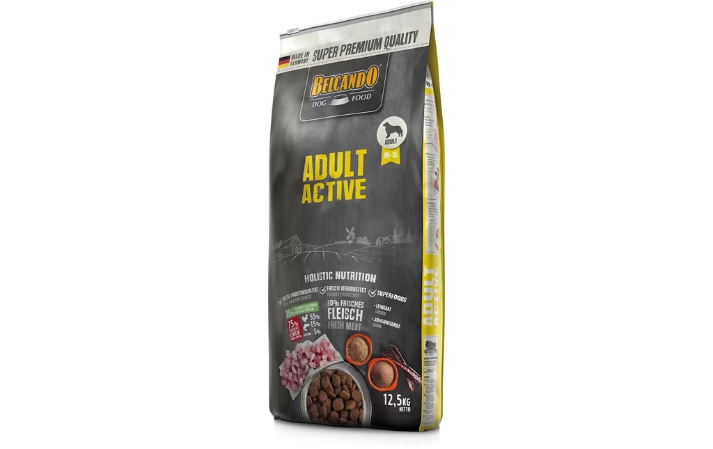 Belcando Alimentation sèche Adulte Active, 12,5 kg