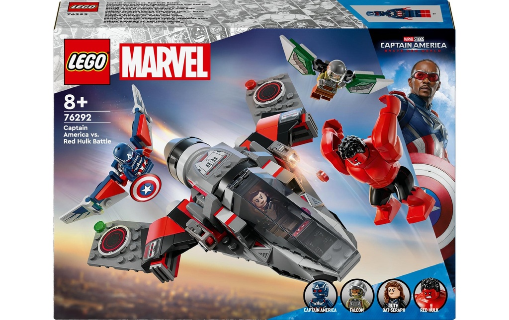 LEGO® L'épreuve de force entre Captain America et Hulk le Rouge 76292