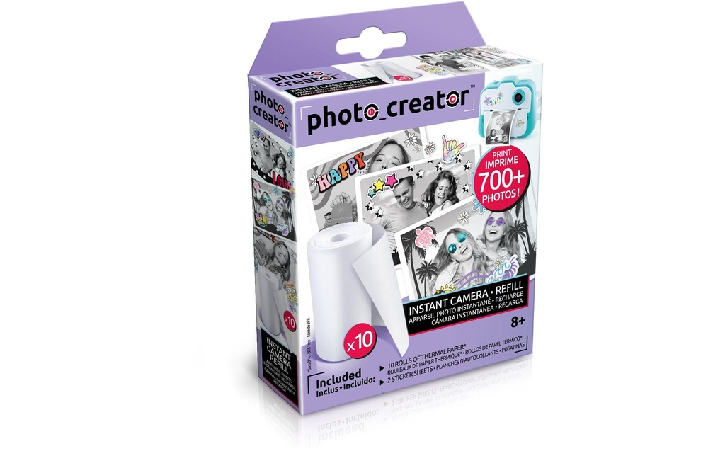 Canal Toys Instant Camera Refill 10 Rolls Blanc