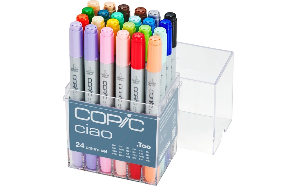 Copic Marqueur graphique Ciao Lot de 24