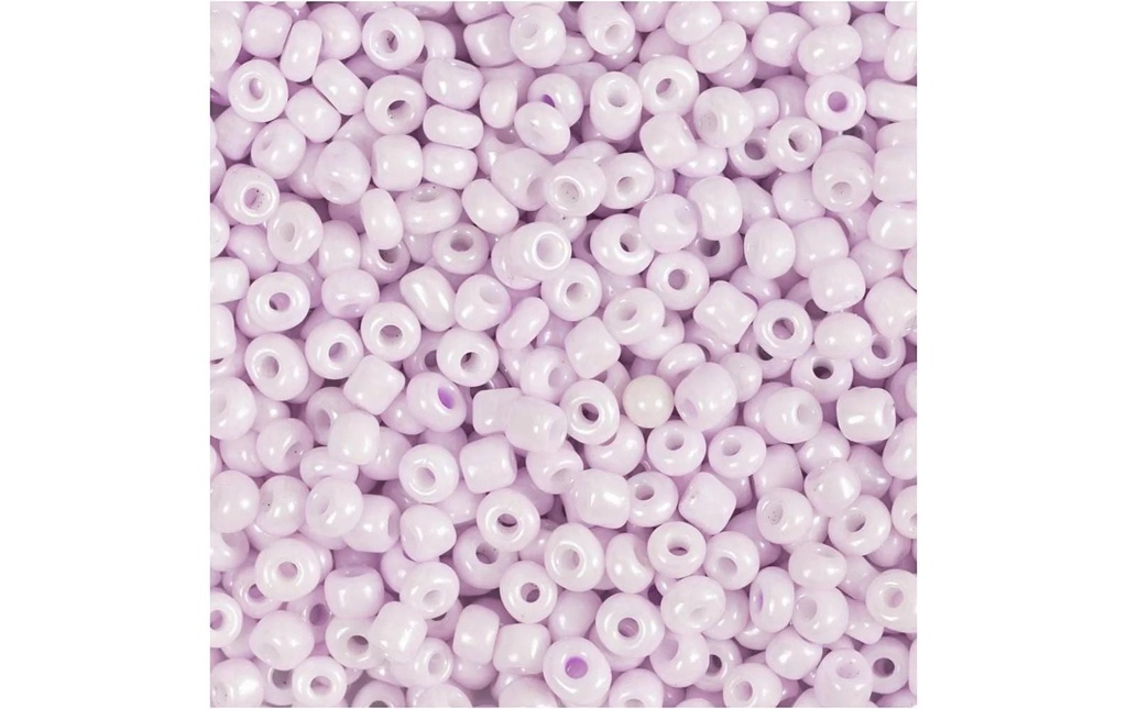 Creativ Company Perles de rocaille Perles de verre Rose mat