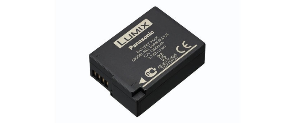 Panasonic Batterie pour Appareils photo numérique DMW-BLC12E