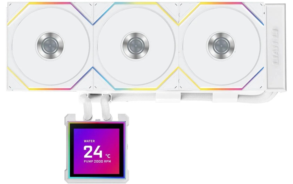 Lian Li Refroidissement à eau HydroShift II LCD-S 360TL AiO RGB, LCD-Display