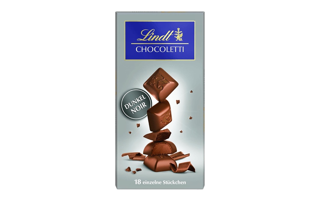 Lindt Tablette de chocolat Chocoletti Noir 100 g