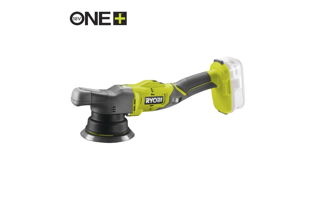 RYOBI Ponceuse d’angle sans fil R18P-0, 18 V, Solo