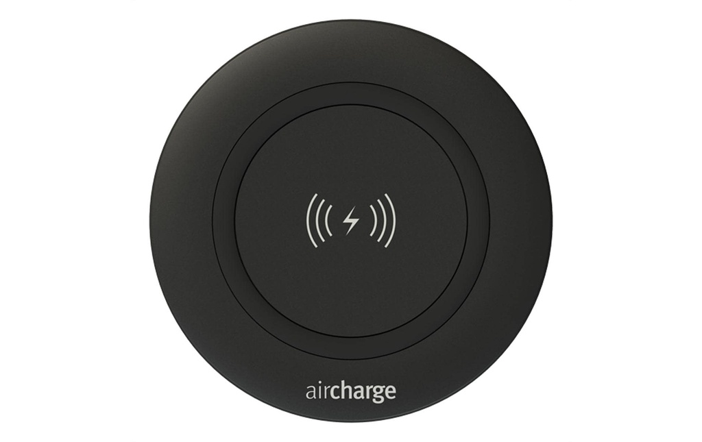 Bachmann Chargeur sans fil AirCharge DC 12 V, 1.2 A, 15 W, noir