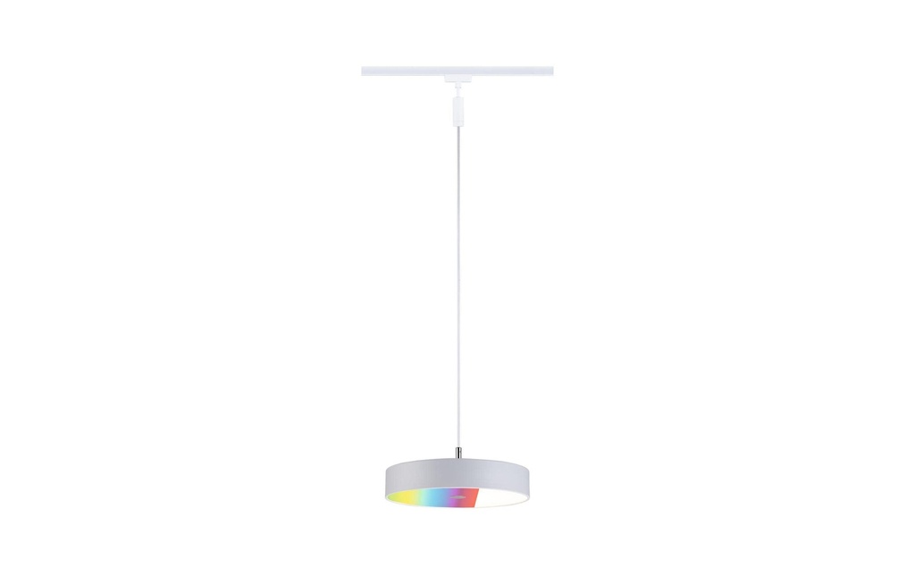 Paulmann URail LED Suspension Hildor RGBW Zigbee, 10W, blanc de signalisation