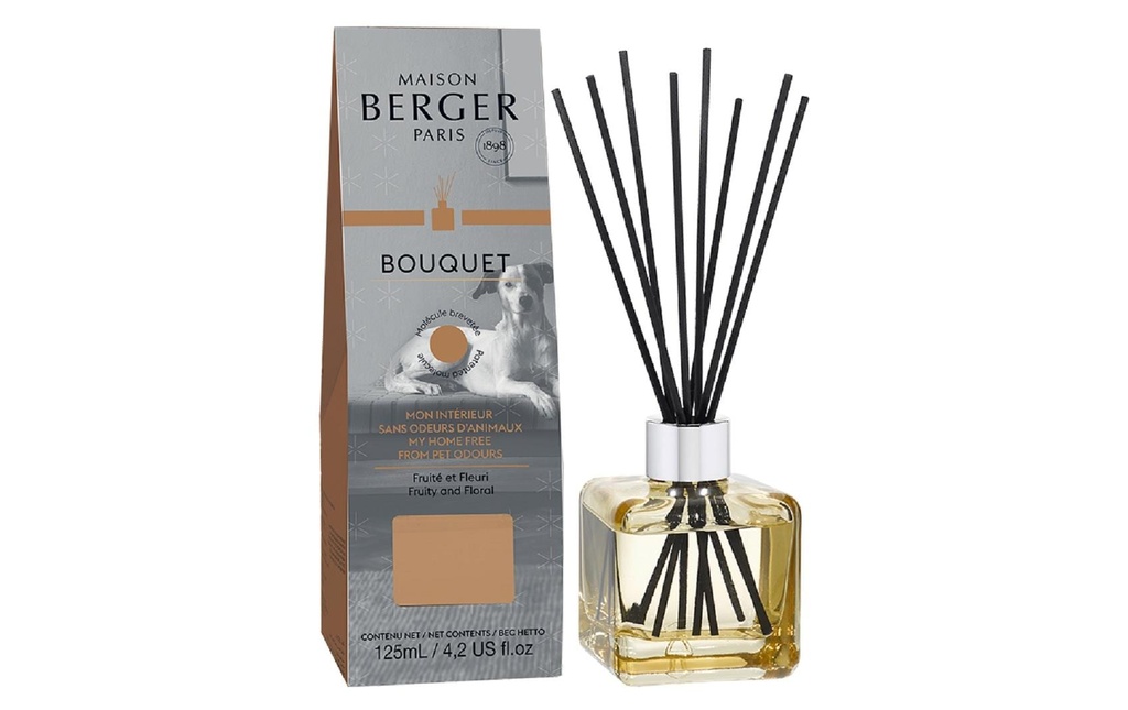Maison Berger Bâtonnets parfumés Une maison sans odeurs d'animaux 125 ml