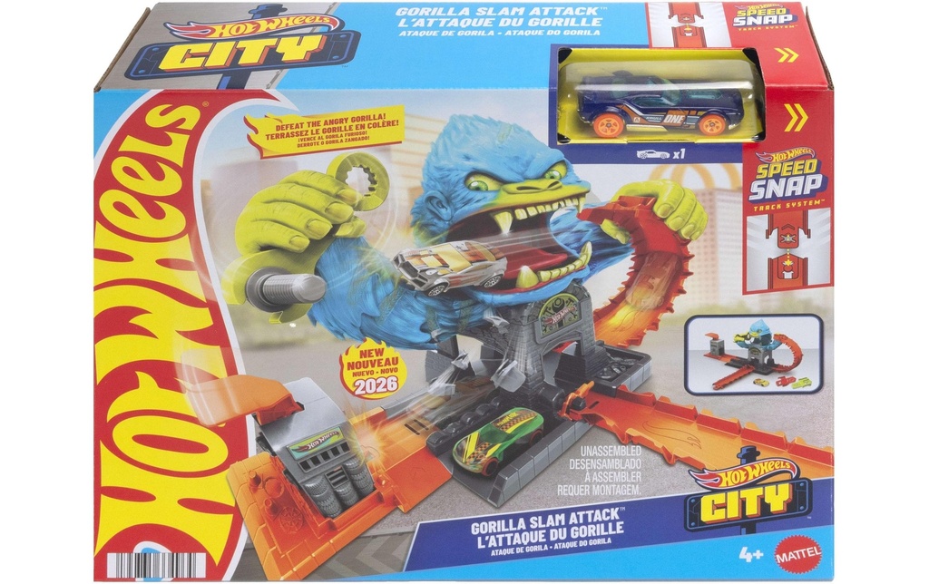 Hot Wheels Attaque de gorille de la ville