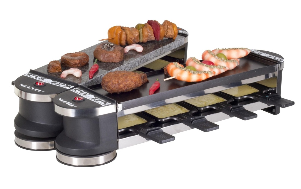 Nouvel Grill à raclette Docking 8 8 Personnes