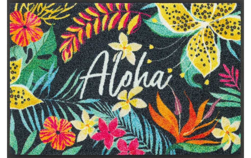 wash+dry Tapis de sol Aloha 50 cm x 75 cm