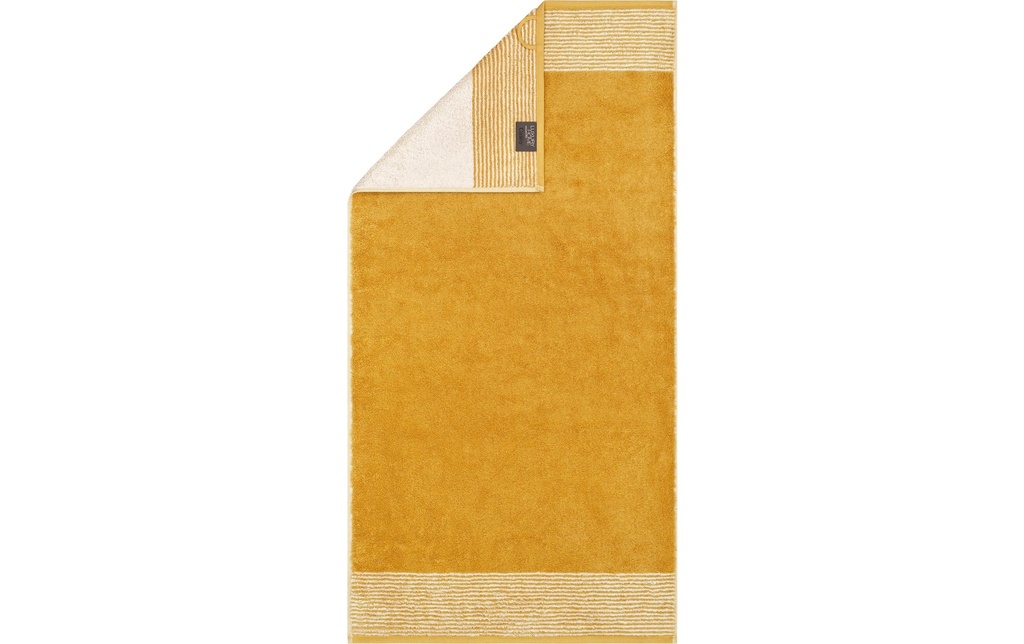 Cawö Serviette pour invité Serviette éponge en coton 30 x 50 cm, Doré