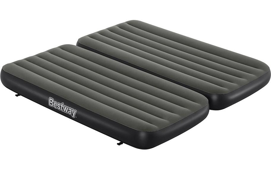 Bestway Matelas pneumatique Twin/Queen, 3 en 1 noir, 188 x 99 cm