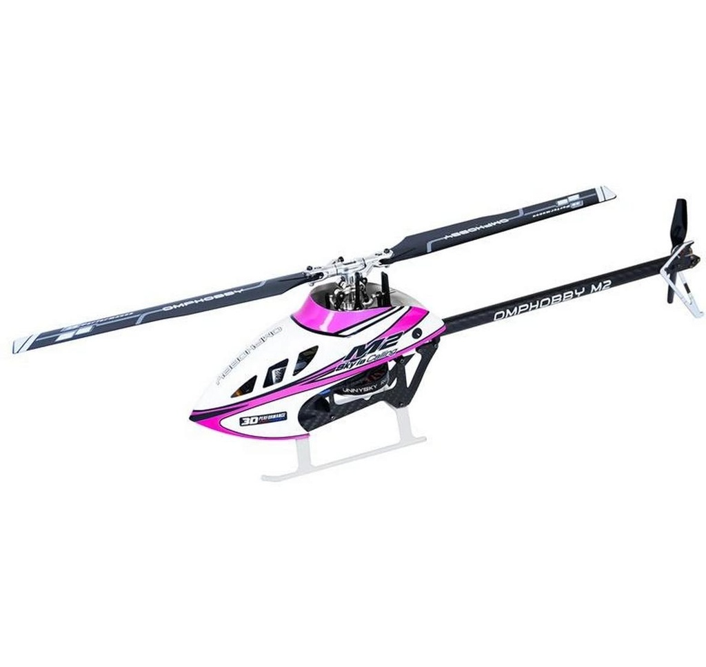 OMPHobby Hélicoptère M2 V3 Sport PNP Rose