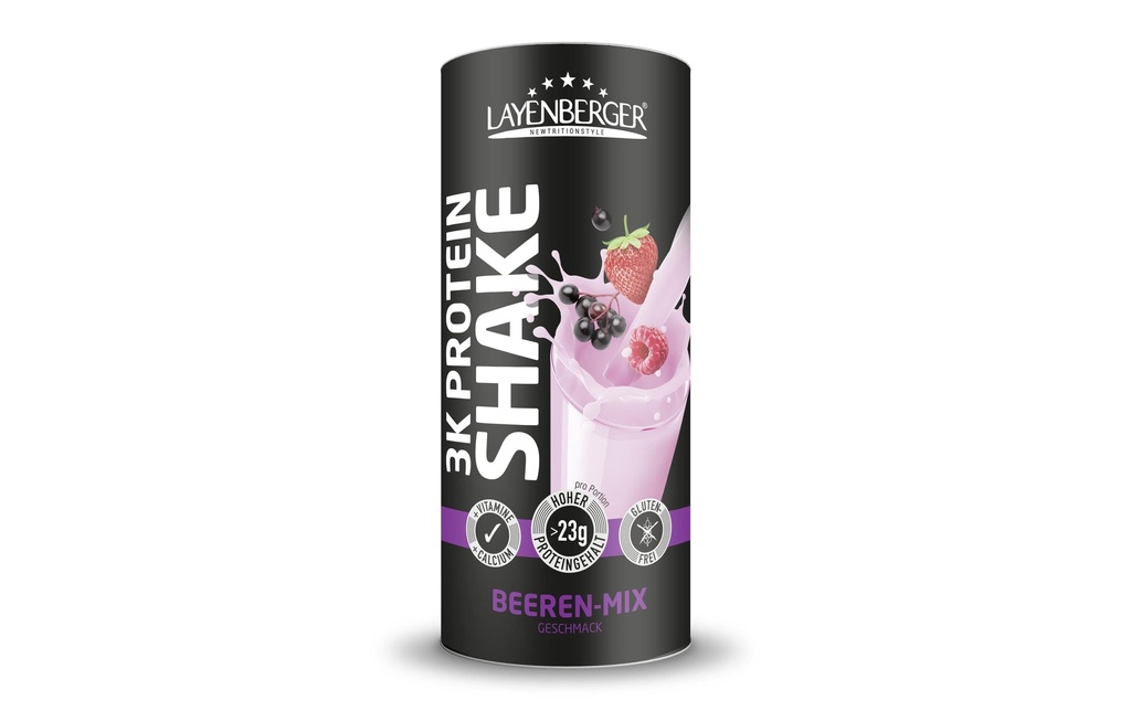 Layenberger Poudre 3K Protein-Shake Mélange de baies 360 g