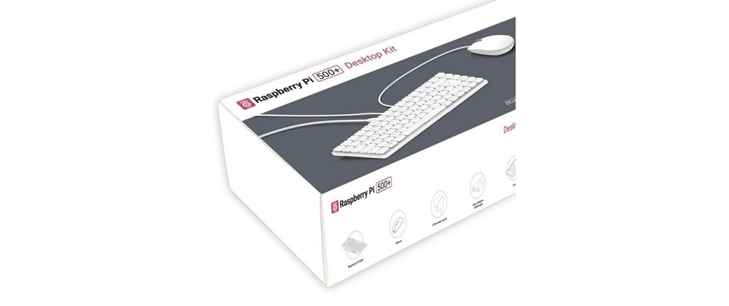 Raspberry Pi Raspberry Pi 500+ DE adaptateur secteur, souris & câble HDMI inclus