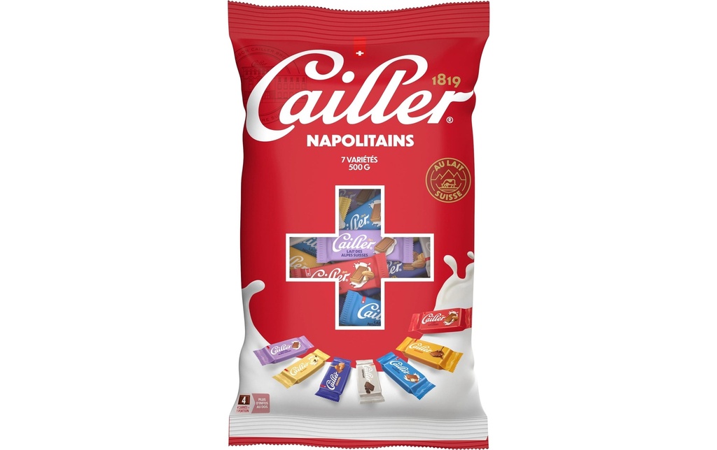 CAILLER Cailler Napolitains 500g (500 pces)