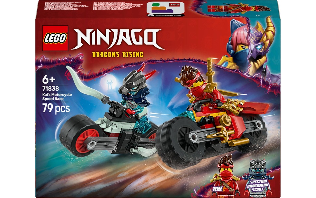 LEGO® DreamZzz Course de moto de Kai 71838