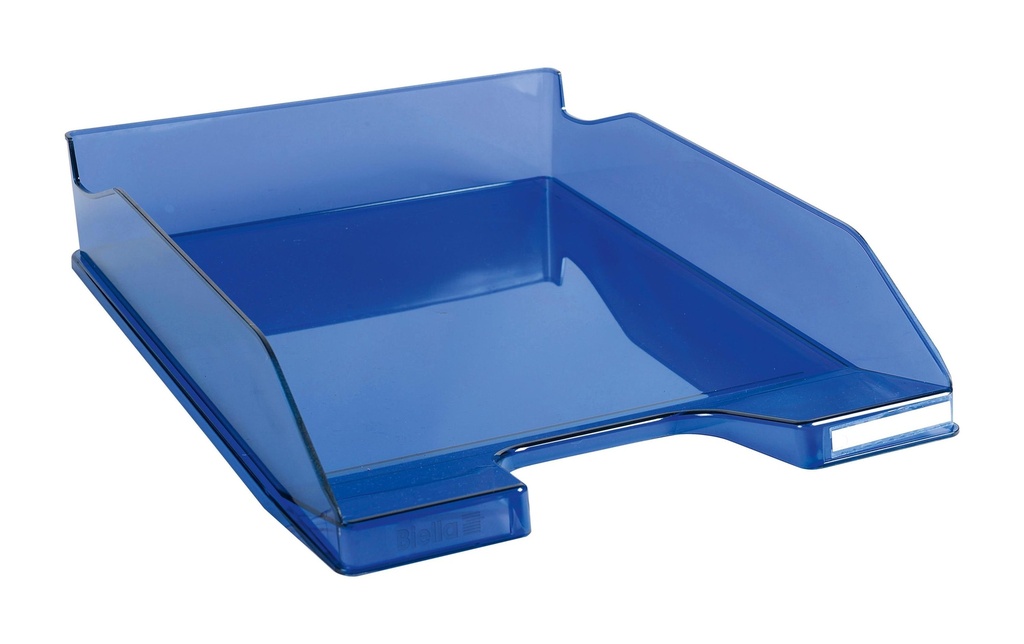 BIELLA Corb.courr.COMB.A4+transp bleu