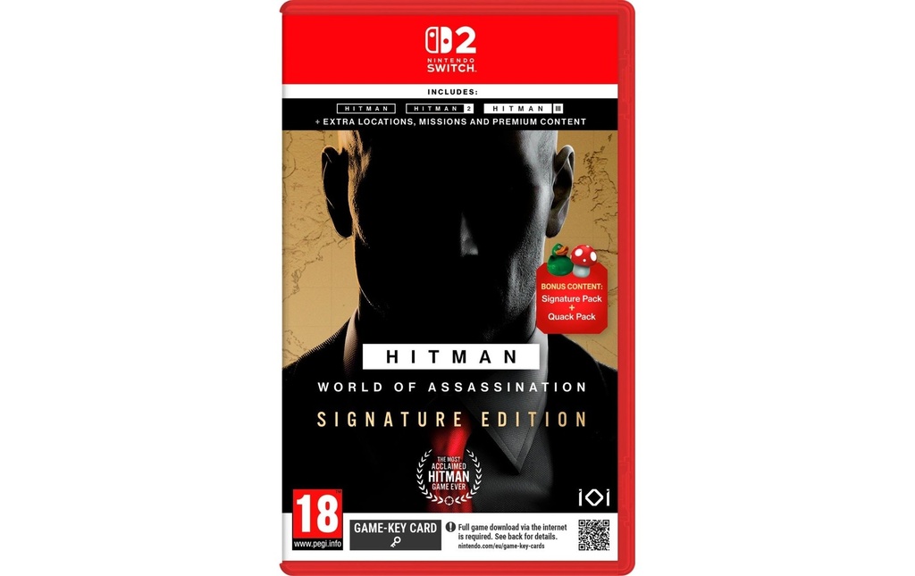 GAME HITMAN World of Assassination (Carte de jeu)