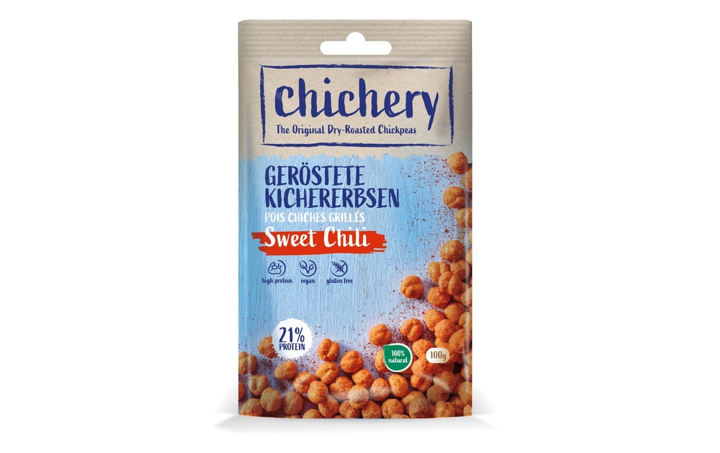 Chichery Pois chiches grillés Sweet Chili 100 g