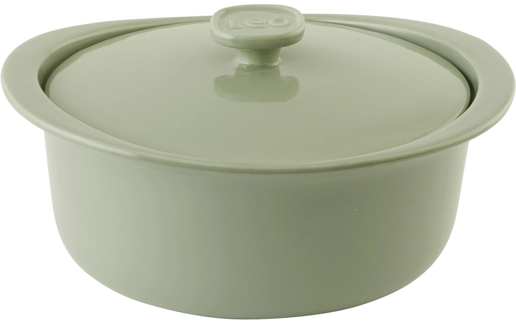BergHOFF Plat à gratin avec couvercle Leo Balance Sage Rond, Vert