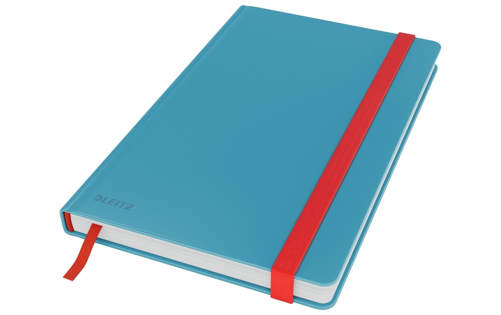 Leitz Bloc-notes Cosy 14.8 x 21 cm, À carreaux, Bleu
